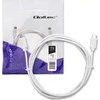 QOLTEC 52344 USB 2.0 kabelis C tipo kištukas USB 2.0 C tipo kištukas 1,4 m Baltas