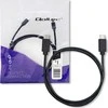 QOLTEC 52343 USB 2.0 cable type C male USB 2.0 type C male 1.4m Juodas