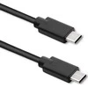 QOLTEC 52348 USB 2.0 cable type C male USB 2.0 type C male 3m Juodas