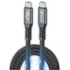 USB laidas Reagle Thunderbolt 3 USB-C - USB-C 1 m Juodas