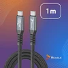 USB laidas Reagle Thunderbolt 3 USB-C - USB-C 1 m Juodas