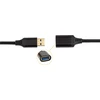 USB laidas Reagle USB-A - USB-A 3 m juodas