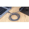 USB kabelis Reagle USB-A - USB-B 3 m Sidabrinis