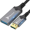 USB laidas Reagle USB-A + USB-C - USB-A 10 m Pilkas