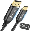 Kabelis USB Reagle USB-C - DisplayPort 2 m Juodai-pilka