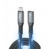 USB laidas Reagle USB-C - USB-C 2 m Juodas (RPC200P)