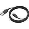 Kabelis USB Realpower USB-A - USB-C 1 m Juodas (439631)