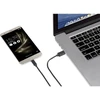 Kabelis USB Renkforce 0.15 m, USB A, USB C, USB 3.2 Gen 1 (3.1 Gen 1), 500 Mbit/s, Juodas (RF-4536470)