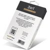RhinoTech įkrovimo ir duomenų kabelis 3 viename USB-A (MicroUSB + Lightning + USB-C) 1,2 m juodas