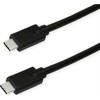 Kabelis USB Roline USB-C - USB-C 2 m Juodas (11.44.9073)