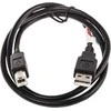 USB kabelis Roline USB-A - 0,8 m Juodas (11.02.8808)