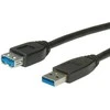 Roline USB laidas USB-A – 0,8 m juodas (11.02.8977)