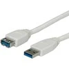 Roline USB kabelis USB-A – 1,8 m baltas (11.02.8978)