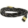 Kabelis USB Roline USB-A - 2 m Juodas Auksinis (11.02.8879)