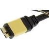 Kabelis USB Roline USB-A - 2 m Juodas Auksinis (11.02.8879)