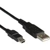 Roline USB laidas USB-A – miniUSB 1,8 m juodas (11.02.8719)