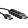USB kabelis Roline USB-A - USB-A 1,2 m Juodas (11.02.9189)