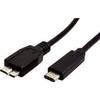 Kabelis USB Roline USB-C - micro-B 0.5 m Juodas (JAB-2600429)
