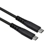 USB laidas Roline USB4 Gen3x2 su eMark sertifikatu, CC, M/M, 8K UHD-2, 80 Gbit/s, 240 W, juodas, 1 m