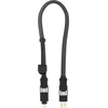 Rolling Square inCharge XL 6-in-1 kelių įkrovimo laidas 30 cm juodas