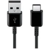 USB kabelis Samsung 2.0 į USB-C 3.1 Qualcom duomenų ir įkrovimo kabelis 1 m (OEM) juodas (EP-DG970BBE-OEM)