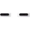 EP-DA905BWE Samsung USB-C/USB-C duomenų kabelis 3A 1m baltos spalvos (Bulk)