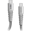 Kabelis USB SBS Mobile USB-C - USB-C 1.5 m Sidabrinė (TECABLEUNRELTCCK)