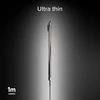 Kabelis SBS USB-C/USB-C, 60 W, 1 m, plokščiasis jungtis, juodas