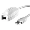 Value Kabelis USB Secomp USB-A - 5 m Baltas (12.99.1100)