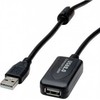 USB kabelis Secomp USB-A - USB-A 5 m juodas (S3114-10)