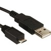 Sharkoon USB 2.0 Kabelis, USB-A Stecker > Micro-USB Buchse (juodas, 1,5 Meter)