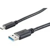 S-Conn Kabelis USB Shiverpeaks USB-A - USB-C 1.8 m Juodas (77141-1.8)