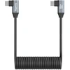 SmallRig 4793 USB-C kampuotas į USB-C kampuotą spiralinis duomenų kabelis