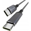 Kabelis USB Smrter USB-C - USB-C 2 m Juodas (SMRTER_SPEEDY100_L_AT)