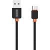USB kabelis Somostel USB-A - mikroUSB 1 m Juoda (28260)