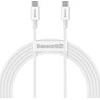 Baseus Superior serijos USB-C – USB-C kabelis 100W 2m baltas