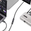 USB laidas StarTech 0.6M USB4 prailginimo laidas/. (USB440GCMCF2F)