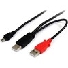 USB kabelis StarTech 2x USB- A - 1,8 m Juoda (USB2HABMY6)