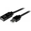 USB laidas Startech USB2AAEXT35M Juoda