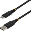 Kabelis USB StarTech kabelis USB USB 2.0 0,3 m USB A USB C 0,48 Gbit/s 15 W juoda (USB2AC30CMBR)