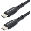 Kabelis USB StarTech USB-C 1m USB 2.0 Power Delivery 60 W 3 A 2-pak Juodas (USB2CC1MNC2PK)