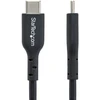 Kabelis USB StarTech USB-C 1m USB 2.0 Power Delivery 60 W 3 A 2-pak Juodas (USB2CC1MNC2PK)