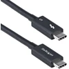 Kabelis USB StarTech Thunderbolt - Thunderbolt 0.8 m Juodas (TBLT5MM80CM240W)