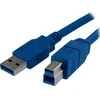 USB kabelis StarTech USB-A - 1 m mėlyna (USB3SAB1M)