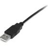 Kabelis USB StarTech USB-A - miniUSB-B 1 m Juodas (USB2HABM1M)