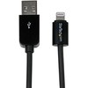 USB kabelis StarTech USB-A - Žaibas 3 m Juodas (USBLT3MB)
