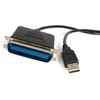 USB kabelis StarTech USB-A - IEEE 1284 (LPT) 3 m juodasis (ICUB128410)