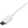 Kabelis USB StarTech USB-A - microUSB 0,5 m Baltas (USBPAUB50CMW)