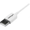 Kabelis USB StarTech USB-A - microUSB 0,5 m Baltas (USBPAUB50CMW)