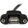 StarTech 2FT PANEL MONTAVIMAS USB KABELAS A-A/.